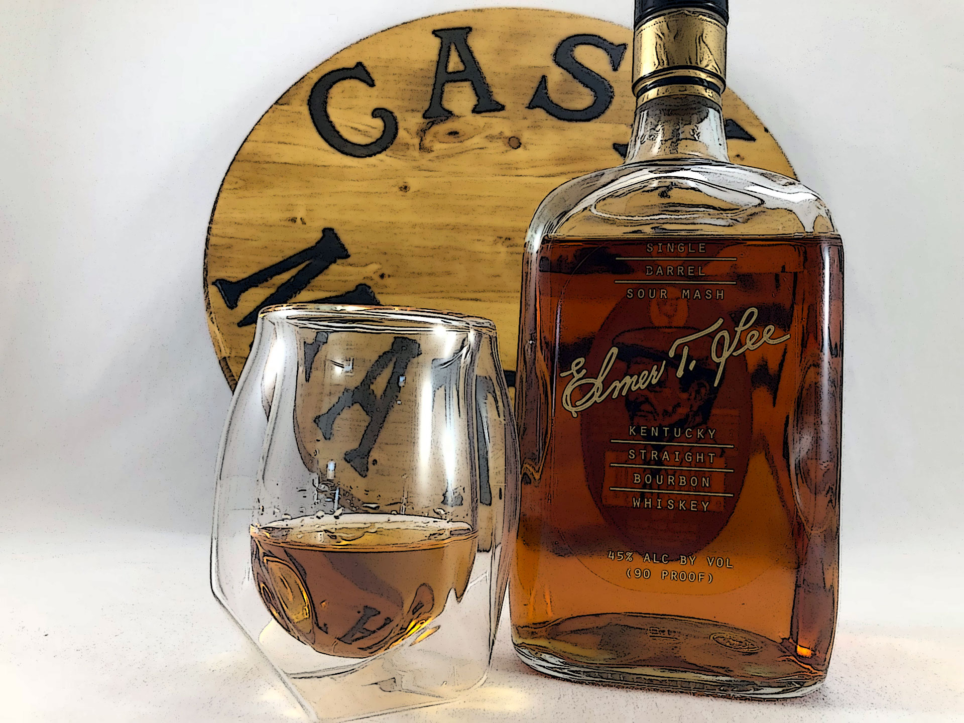 Elmer T Lee Single Barrel Sour Mash Bourbon