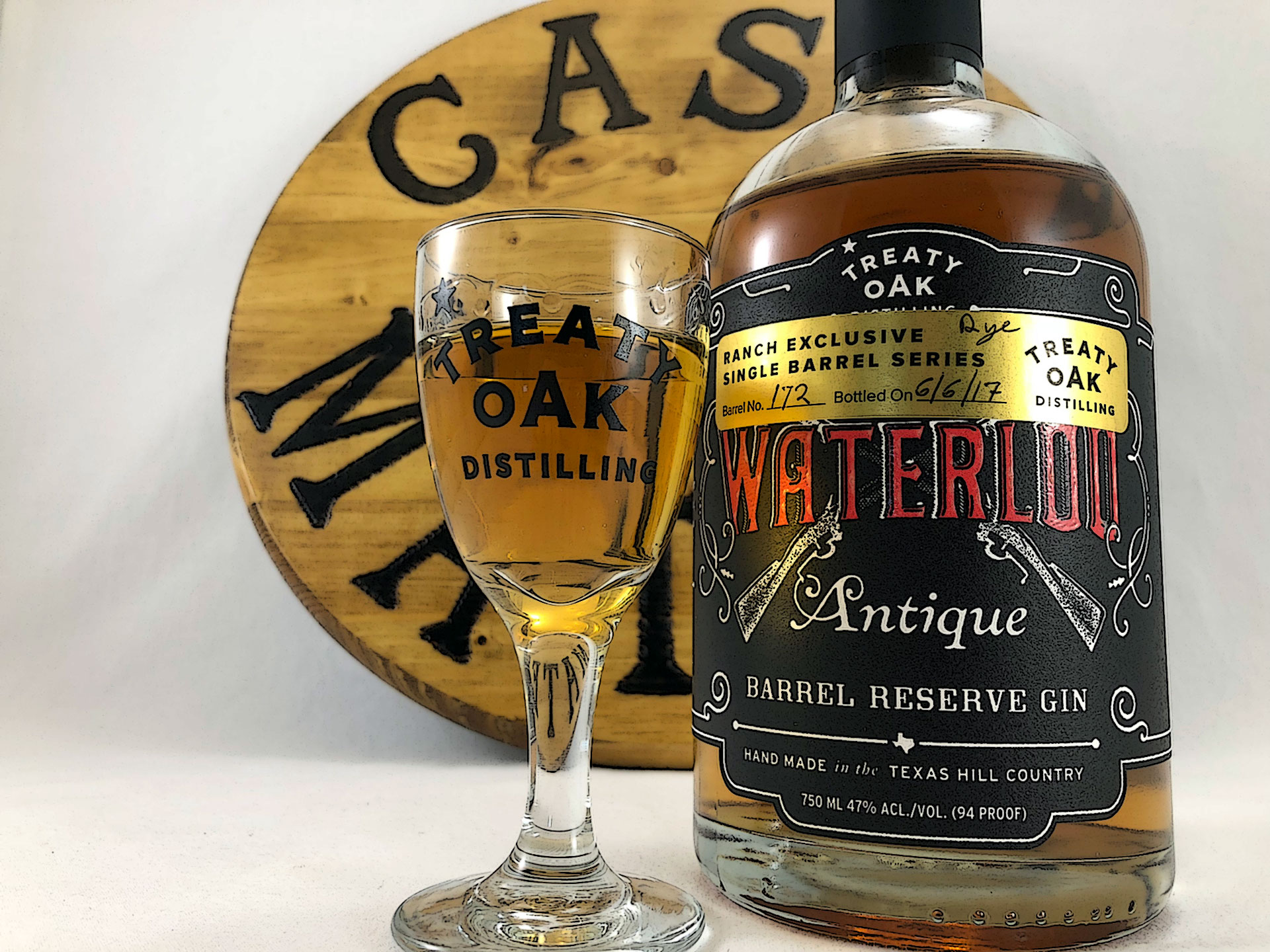 Treaty Oak Waterloo Antique Gin