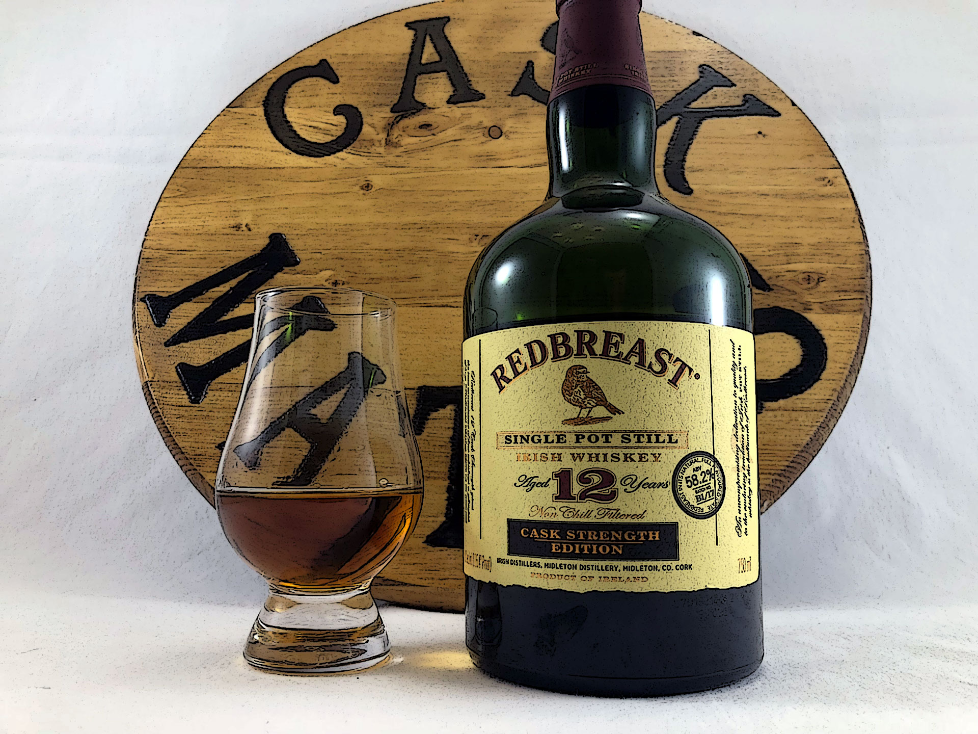 Redbreast 12 Year Cask Strength Whiskey