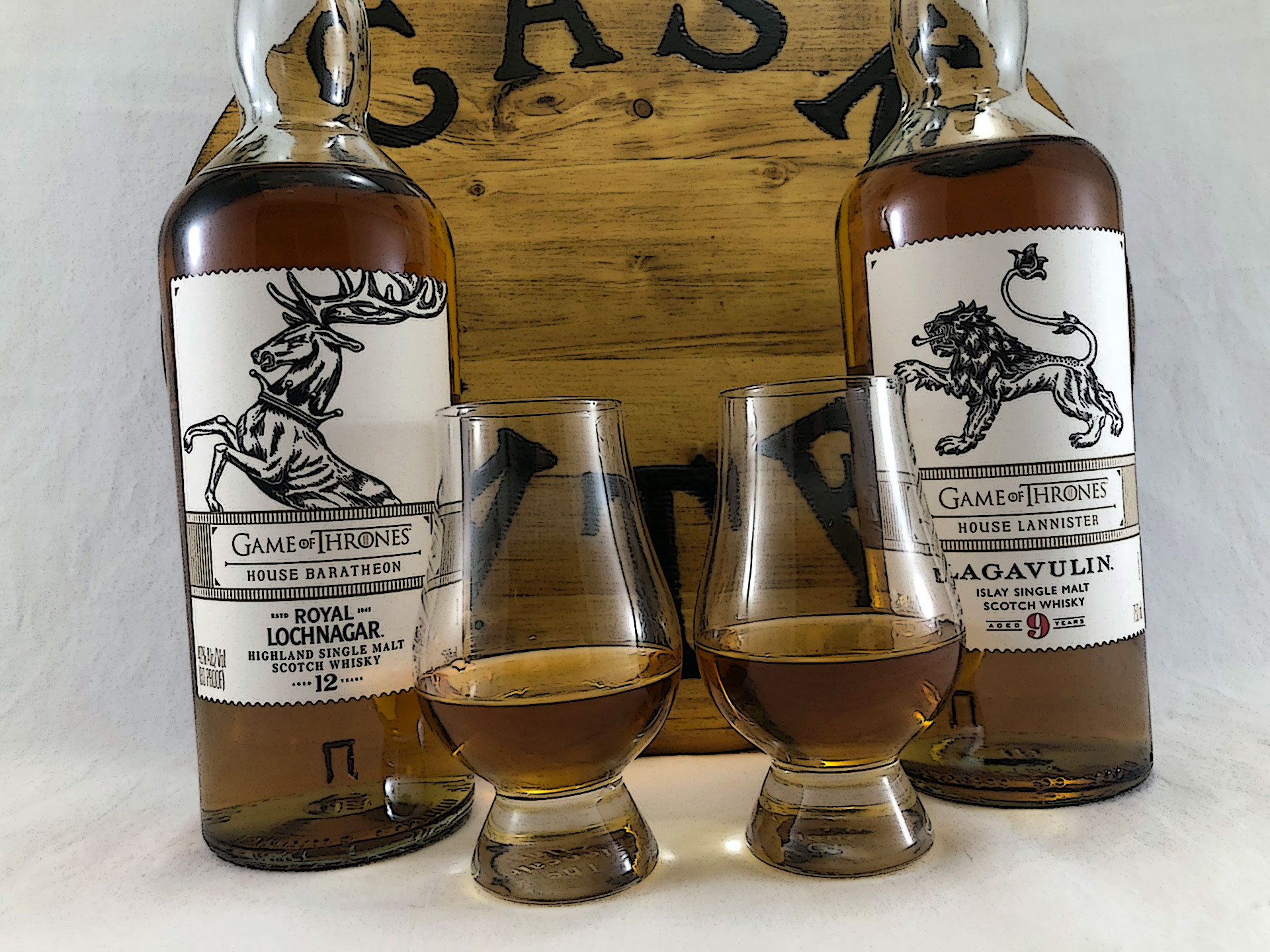 Game of Thrones Scotch's - House Baratheon and House Lannister