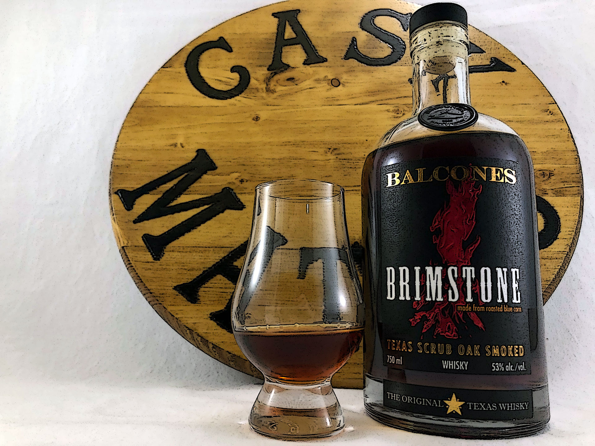 Balcones Brimstone Whiskey