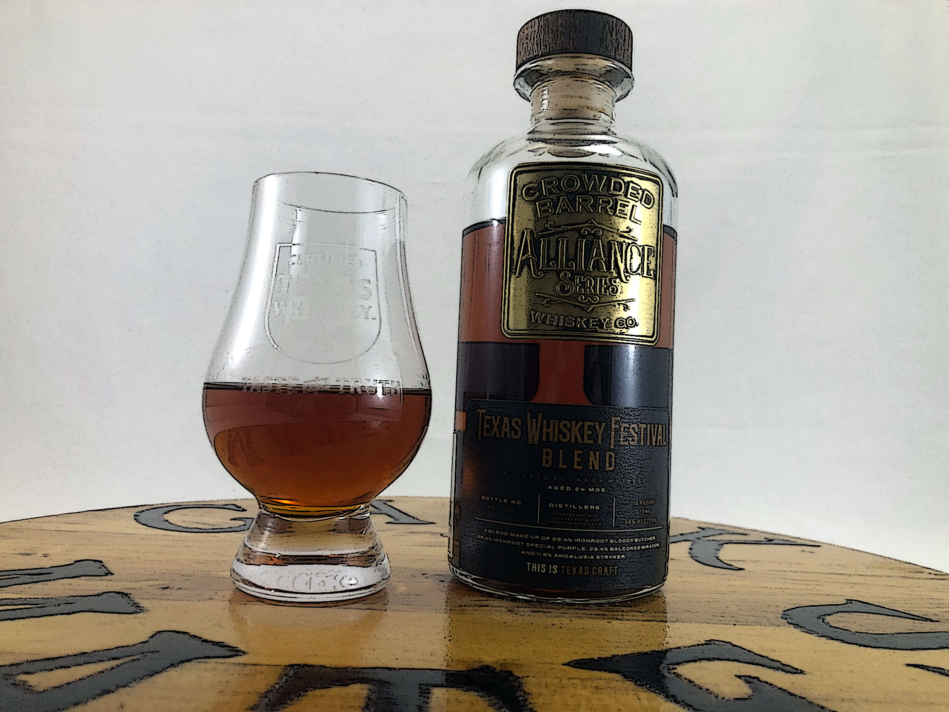 Crowded Barrel Alliance TX Whiskey Festival Blend Whiskey