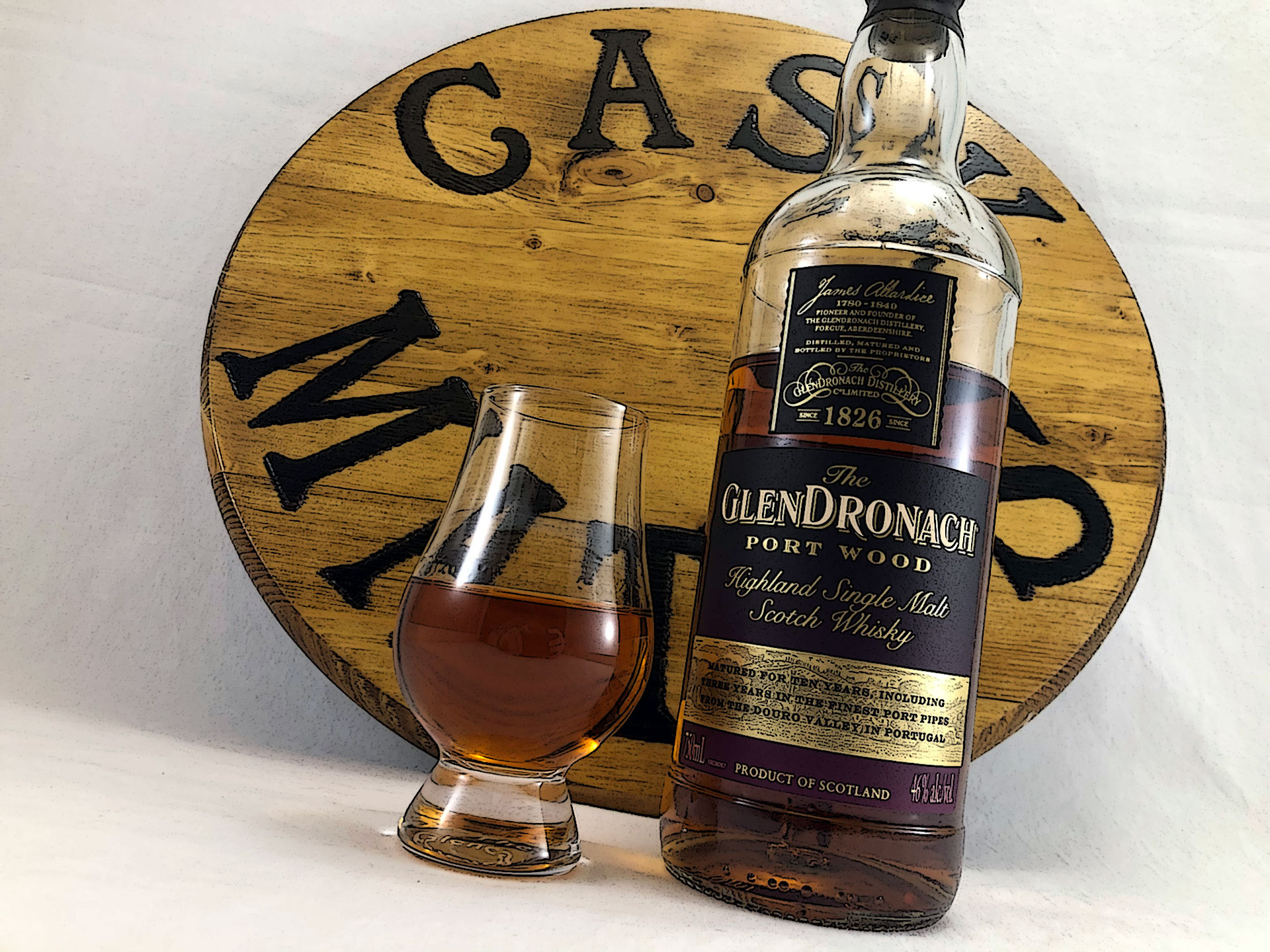 GlenDronach Port Wood Scotch
